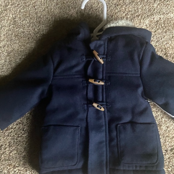 OSH KOSH B’GOSH BOY NAVY BLUE PEACOAT - Picture 2 of 4
